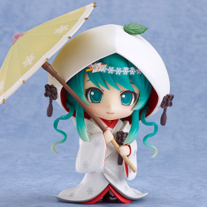 Good Smile Company's Nendoroid Snow Miku: Strawberry White Kimono Ver.