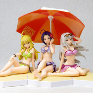 Wave's Miki/Azusa/Takane DX Set with Beach Parasol 