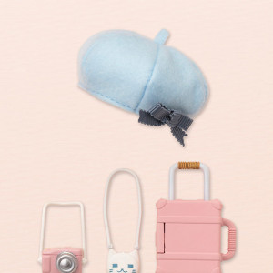 Kotobukiya's Cu-poche Extra Travel Set (Baby Pink)
