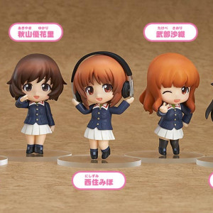 Good Smile Company's Nendoroid Petite: Girls und Panzer Ankou Team Ver. (Set of 5)